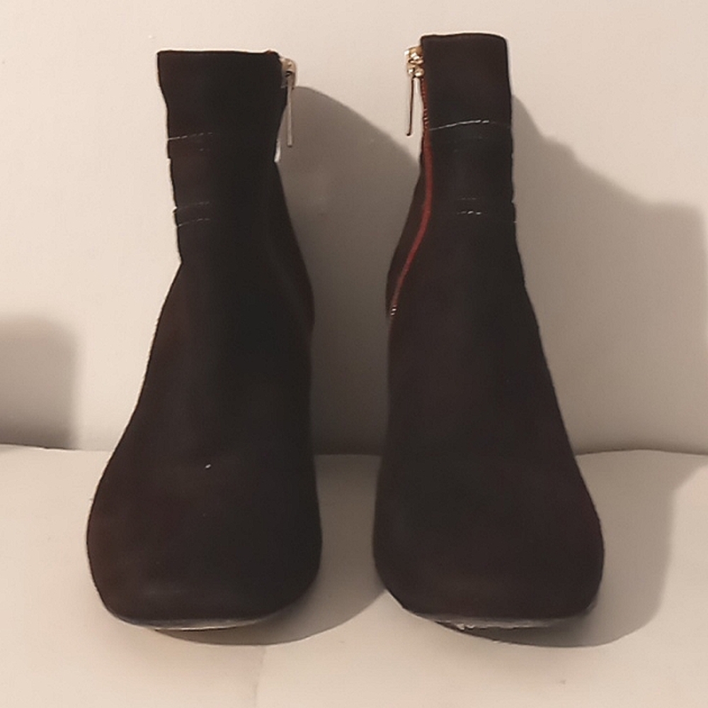 Taryn Rose Suede Booties